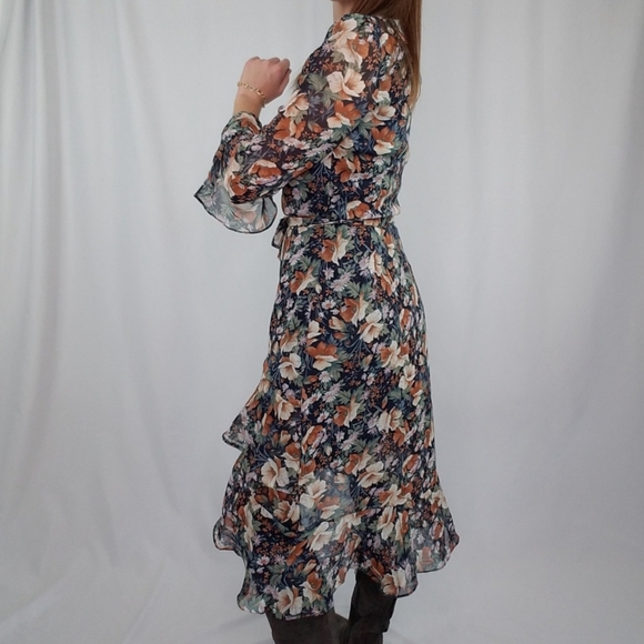 Floral midi dress - Picture 4 of 7